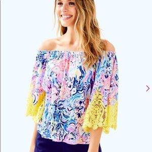 Lilly Pulitzer Zaylee top in So Sofishticated!